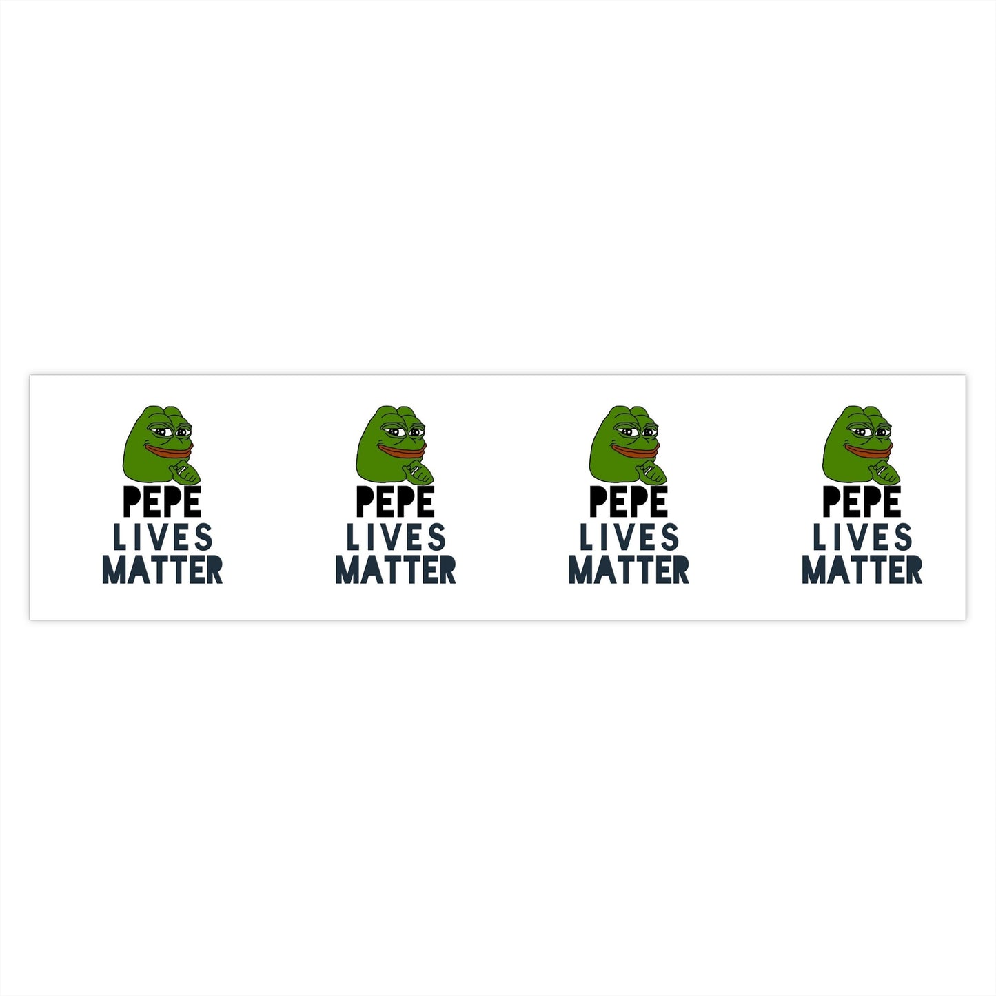 Pepe Lives Matter Bumper Stickers