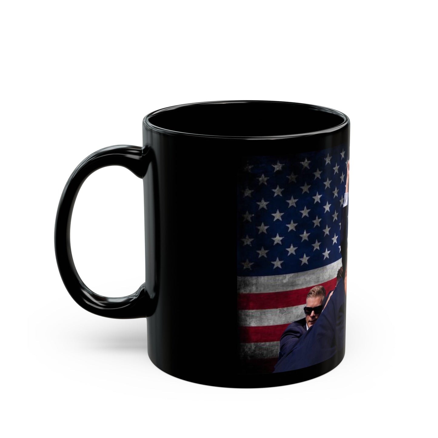Fight For America Black Mug (11oz, 15oz)