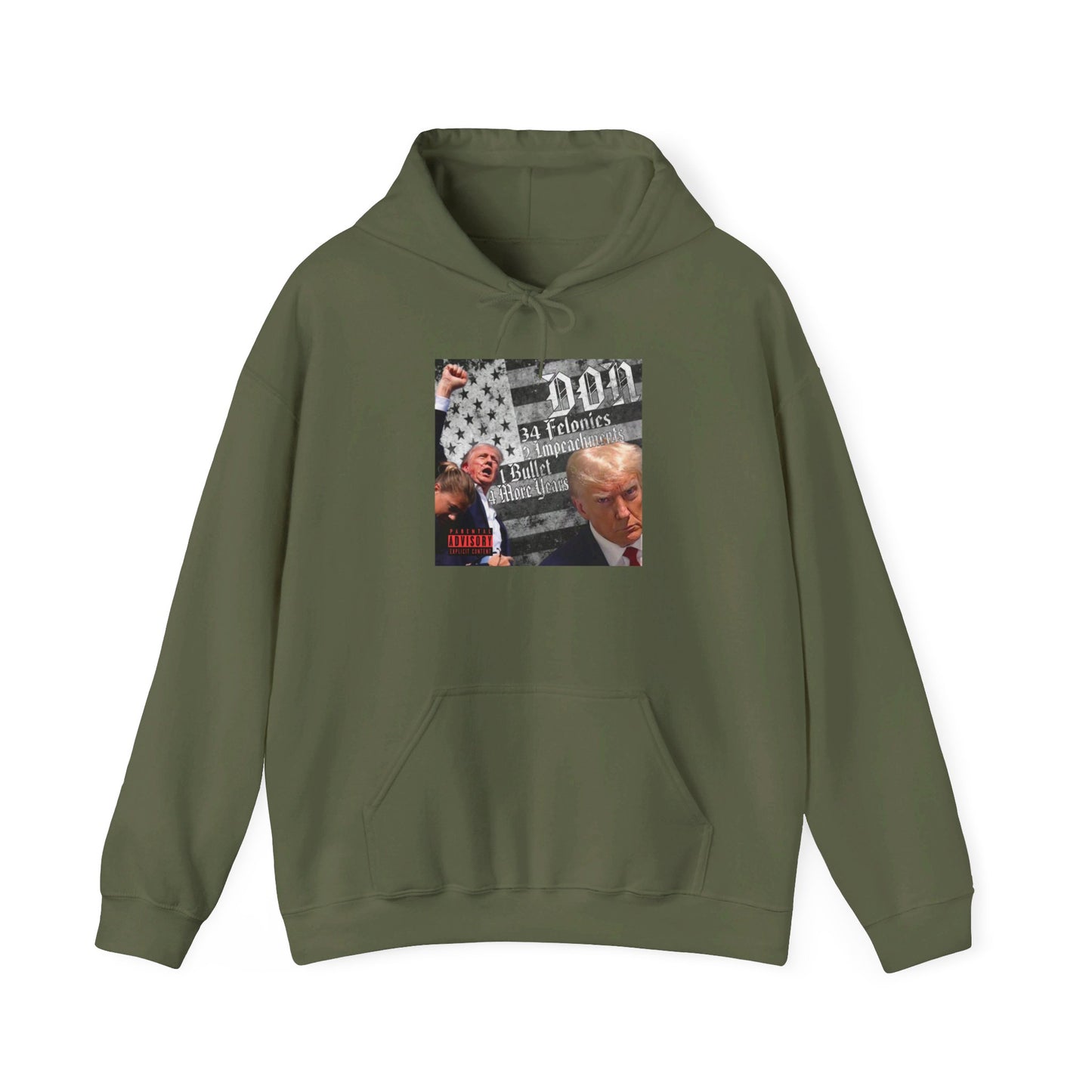 Trump rap album sweatshirt