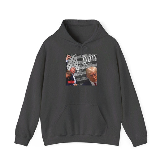 Trump rap album sweatshirt
