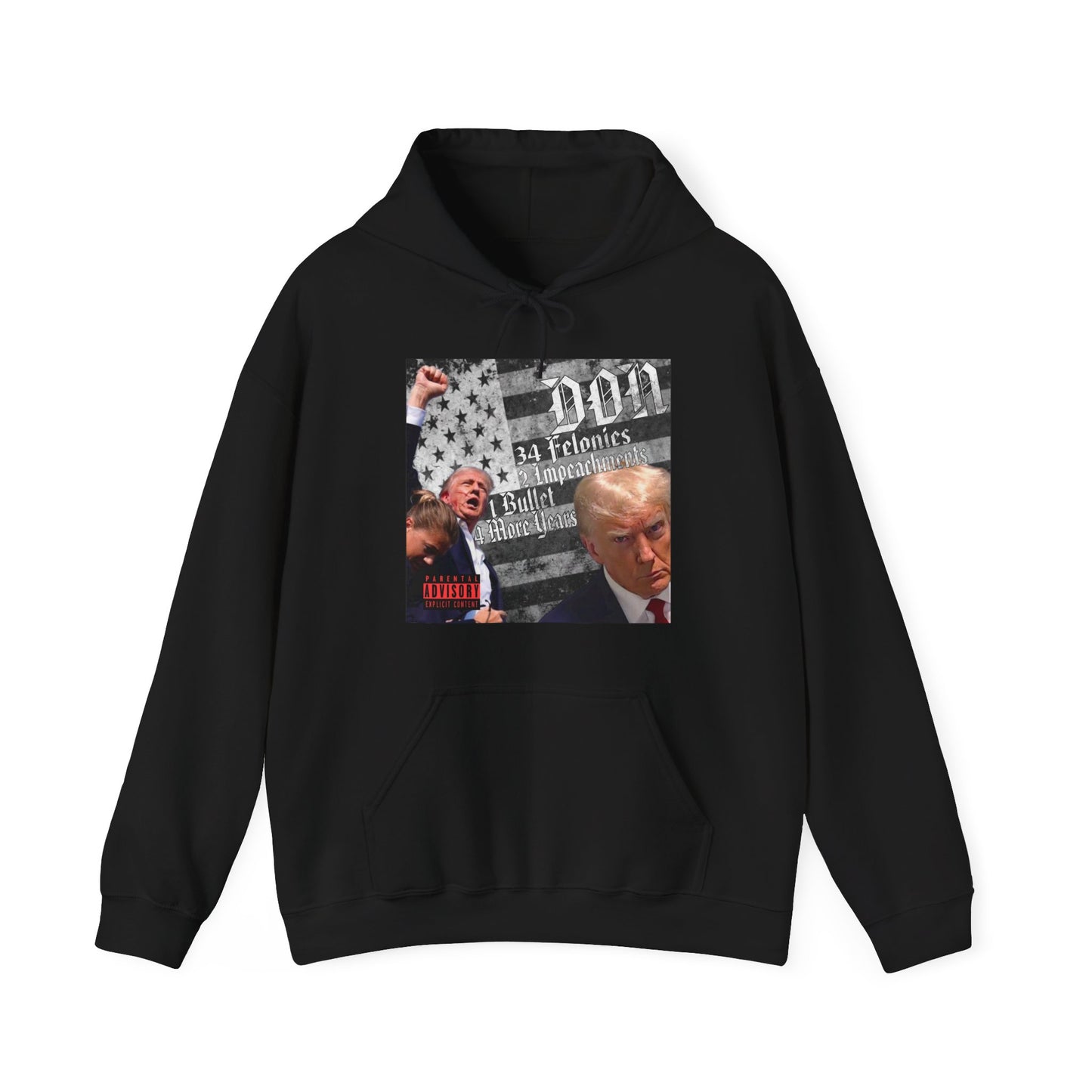 Trump rap album sweatshirt