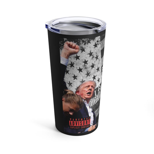 Trump rap album tumbler 20oz