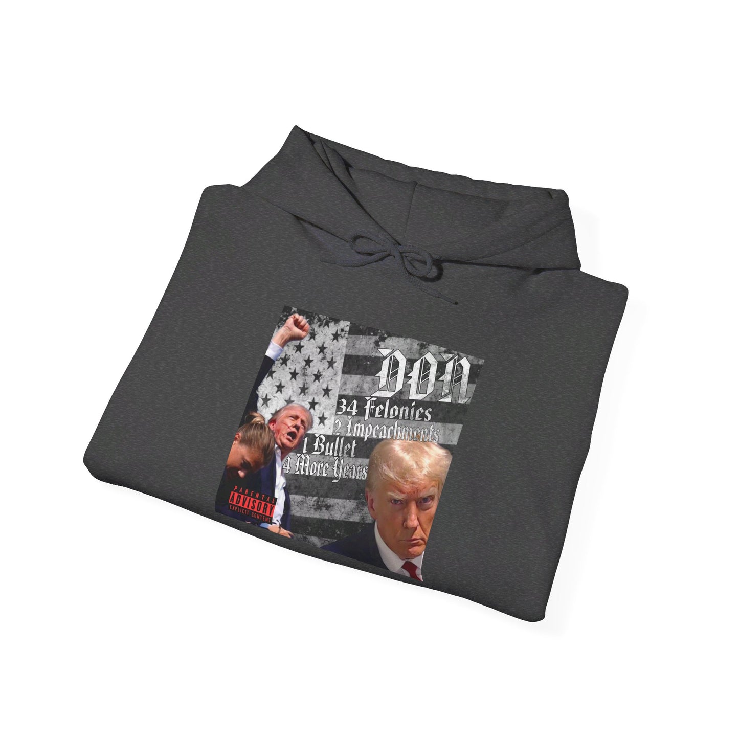 Trump rap album sweatshirt