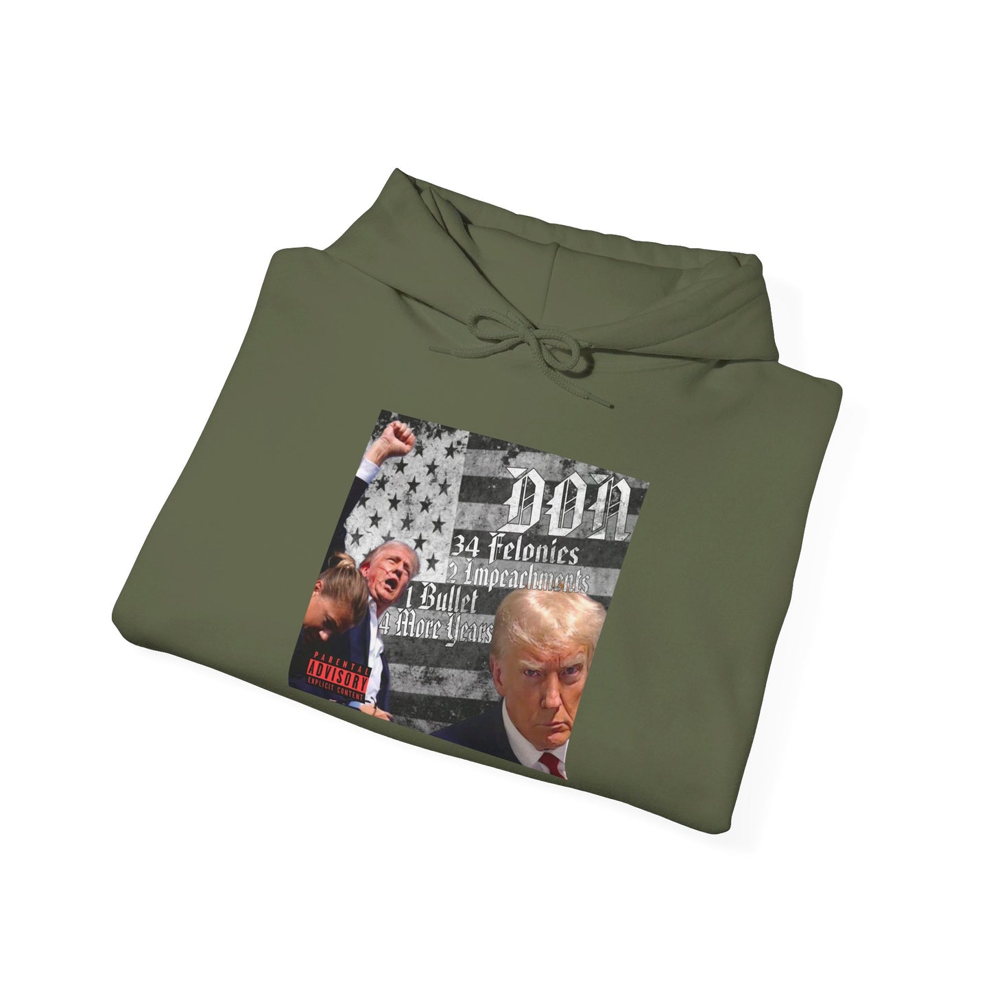 Trump rap album sweatshirt