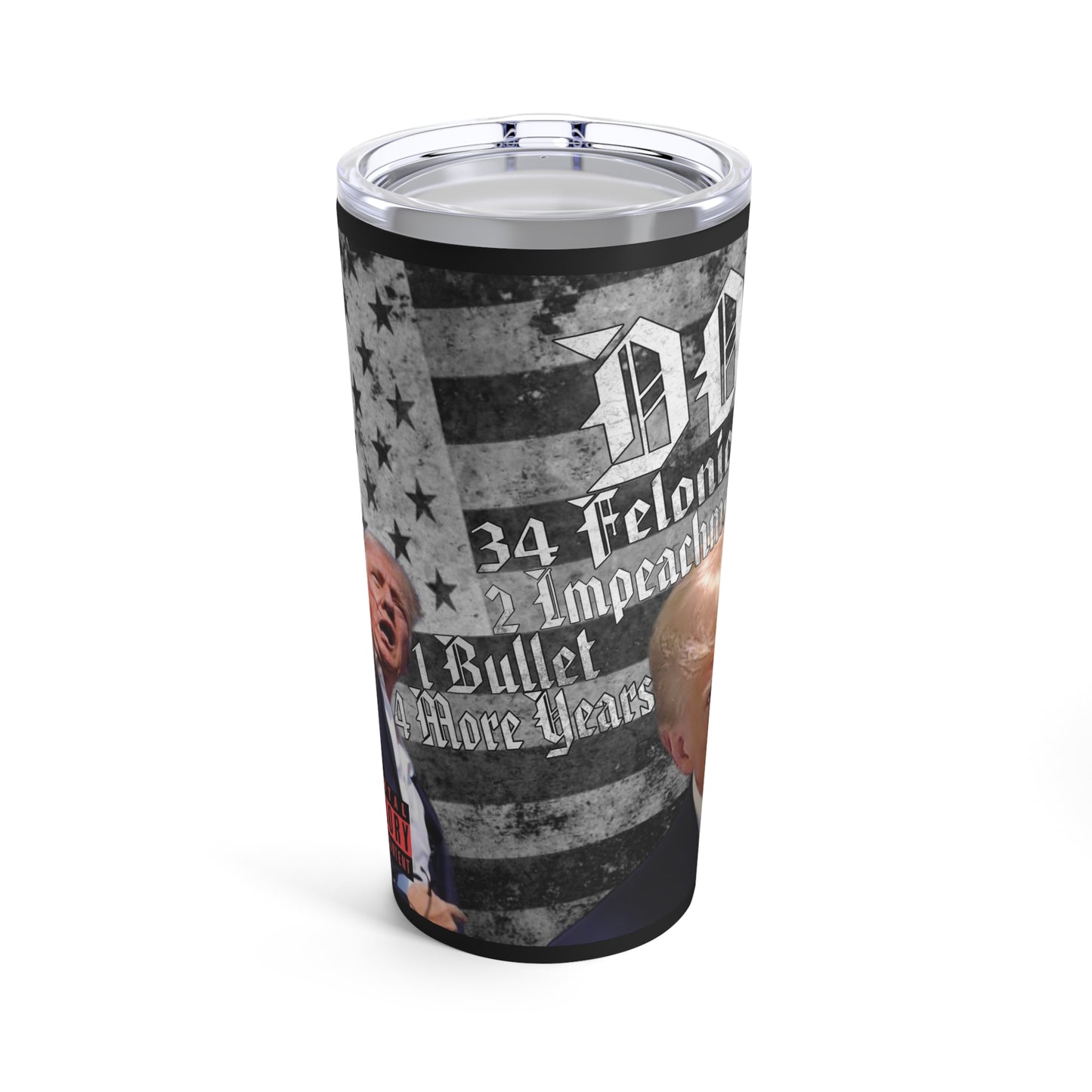 Trump rap album tumbler 20oz